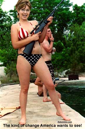 Sarah Palin: The kind of change America wants!