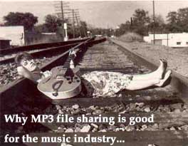 "Why MP3 file sharing is good" by Bruce Brown