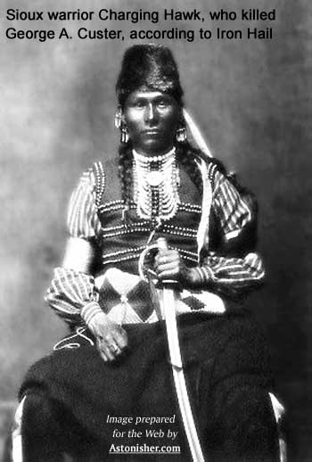 Sioux warrior Charging Hawk