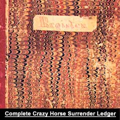 "The Complete Crazy Horse Surrender Ledger" by Bruce Brown on Astonisher.com