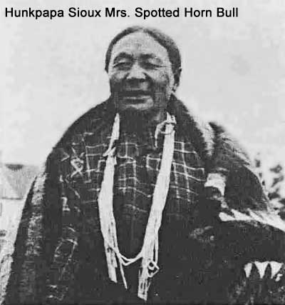 Hunkpapa Sioux Mrs. Spotted Horn Bull