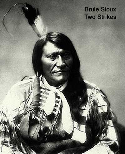 Brule Sioux Two Strikes