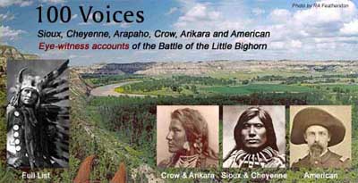 "100 Voices from the Little Bighorn" by Bruce Brown