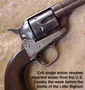 U.S. Cavalry 1874 Colt single-shot revolver