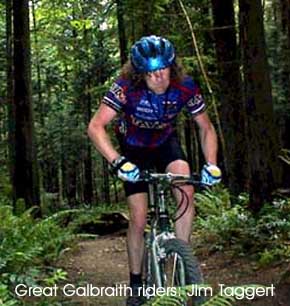 Great Galbraith riders: Jim Taggert on the Lake Padden race course