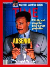 Arsenio Hall on the cover of TIME