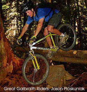 Great Galbraith Mt. Riders: Jason Ploskuniak on Mas Pollo by Mongo