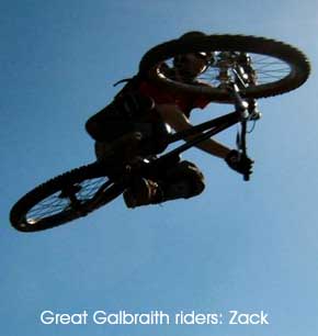 Great Galbraith Mt. Riders: Zack on SST