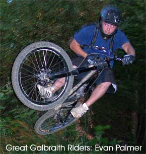 Great Galbraith Mt. Riders: Evan Palmer on Lower Evolution  by Mongo