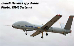 Israeli Hermes spy drone