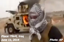 ISIS in Tikrit, Iraq, June 12, 2014