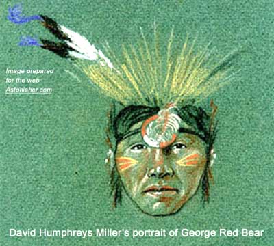 David Humphreys Miller's portrait of George Red Bear
