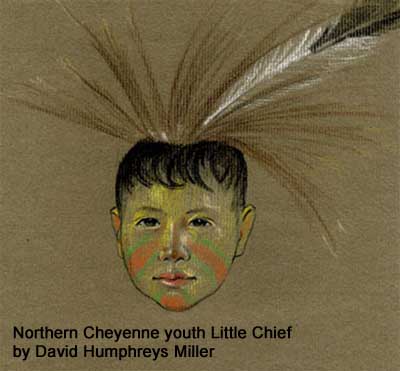 David Humpreys Miller's portrait of Sioux youth Little Chief