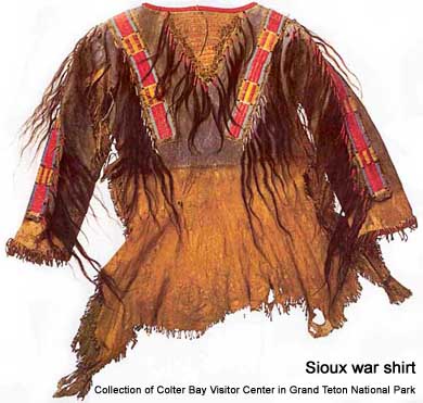 Sioux war shirt