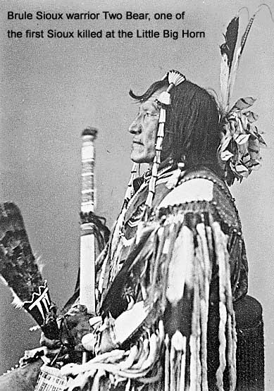 Brule Sioux warrior Two Bear