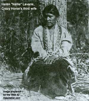 Helen "Nellie" Laravie, Crazy Horse's third wife