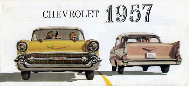 1957 Chevy brochure
